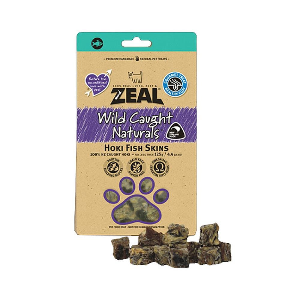 ขนมสุนัข ZEAL รสหนังปลาหิมะ 125 ก.