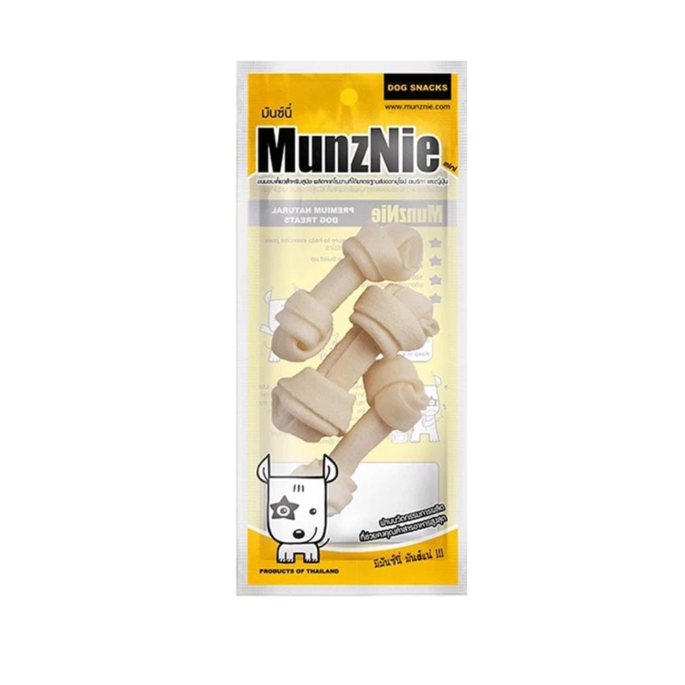 ขนมสุนัข MUNZNIE MINI BONE 2.5 นิ้ว 3 ชิ้น