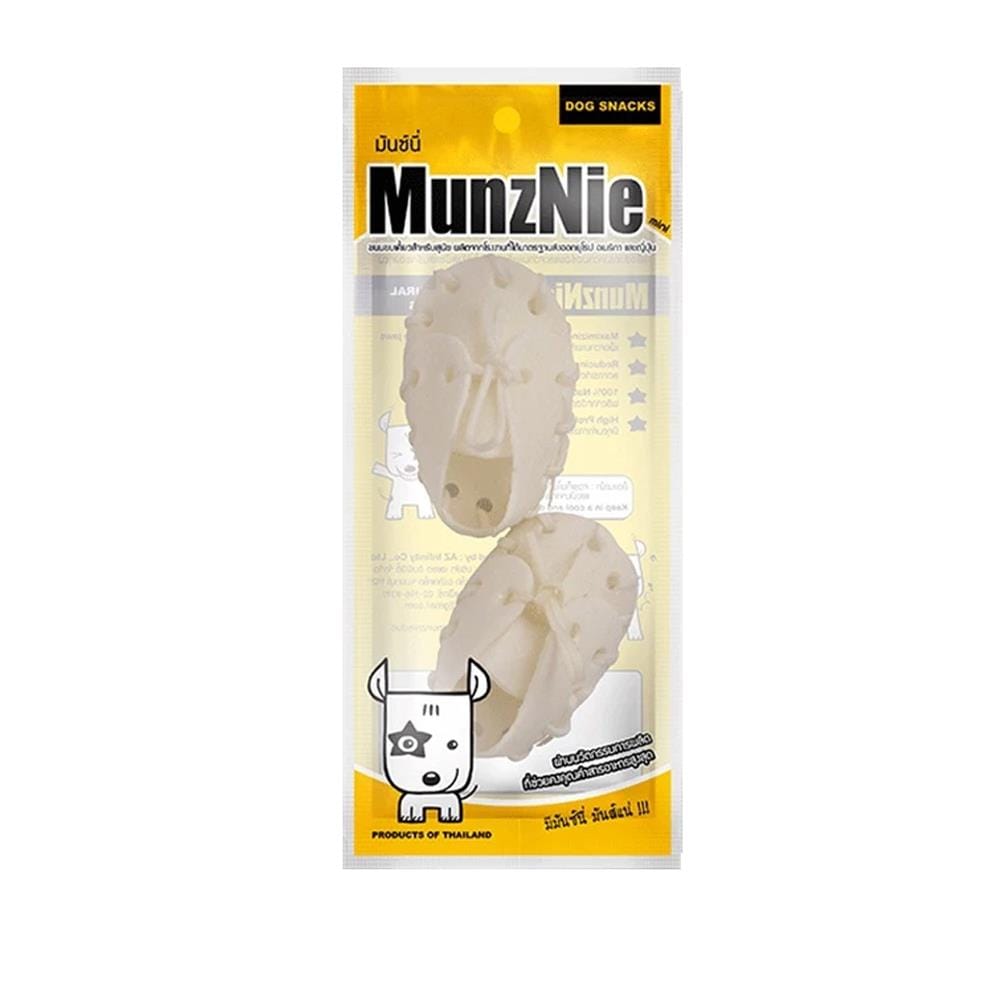 ขนมสุนัข MUNZNIE MINI SHOE SHAPE 3 นิ้ว 2 ชิ้น