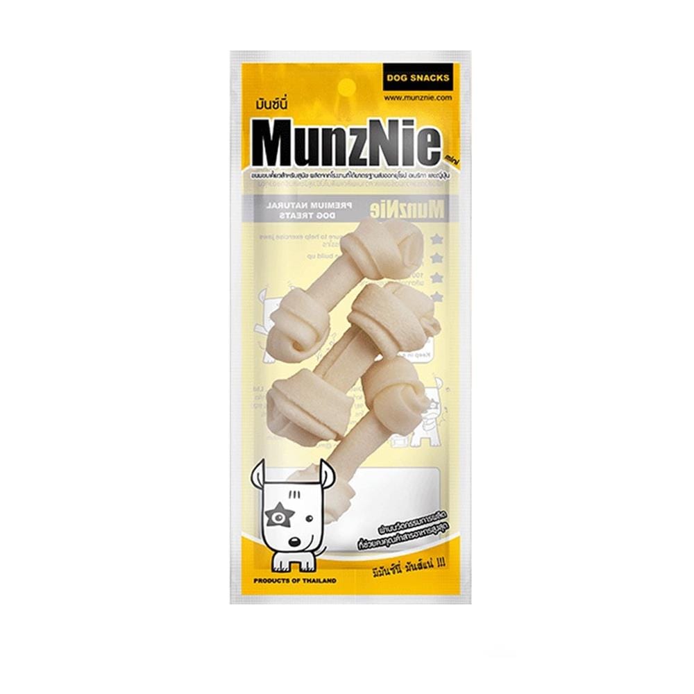 ขนมสุนัข MUNZNIE BONE MILKY 2.5 นิ้ว 3 ชิ้น