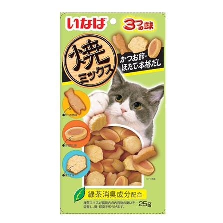 ขนมแมว INABA SOFT BITE MIX SCALLOP FLAVOUR 25 ก._0