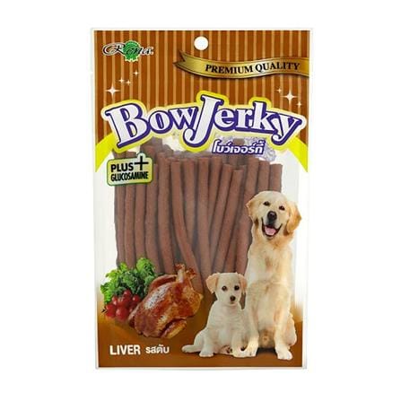 ขนมสุนัข RENA BOW JERKY LIVER PLUS GLUCOSAMINE 250 ก._0