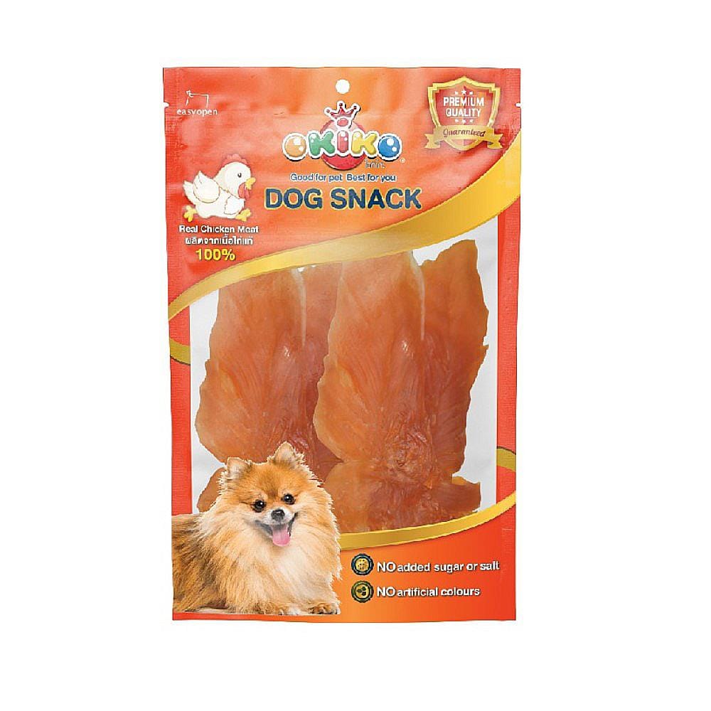 ขนมสุนัข OKIKO สันในไก่นิ่ม 400 ก.