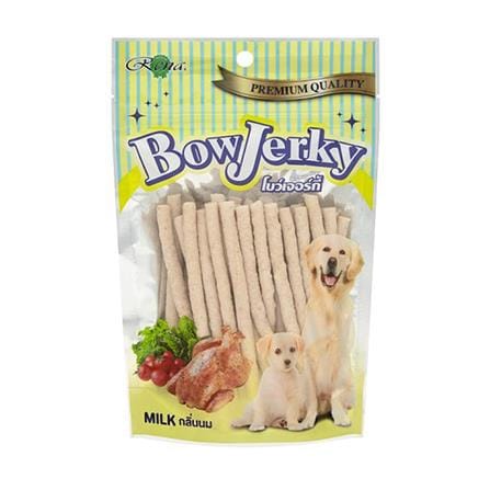 ขนมสุนัข RENA BOW JERKY MILK PLUS GLUCOSAMINE 250 ก._0