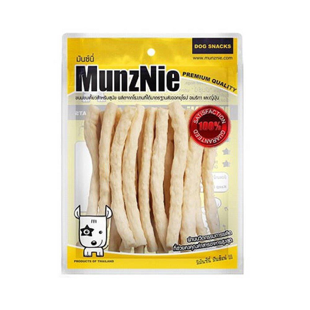 ขนมสุนัข MUNZNIE มันชี่โรล รสนม 5 นิ้ว