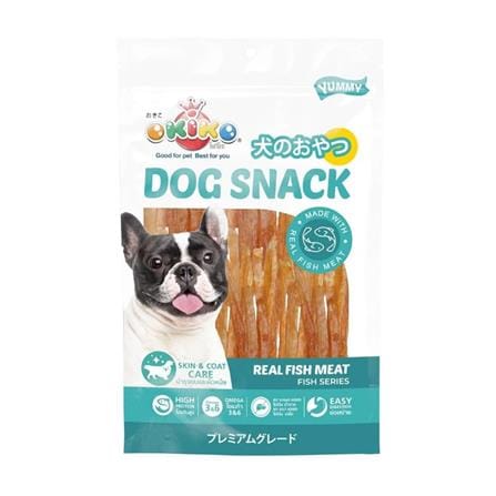 ขนมสุนัข OKIKO WHITE FISH SLICED 30 ก._0