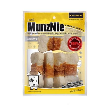 ขนมสุนัข MUNZNIE CRUNCHY BONE CHICKEN 3.5 นิ้ว 5 ชิ้น_0