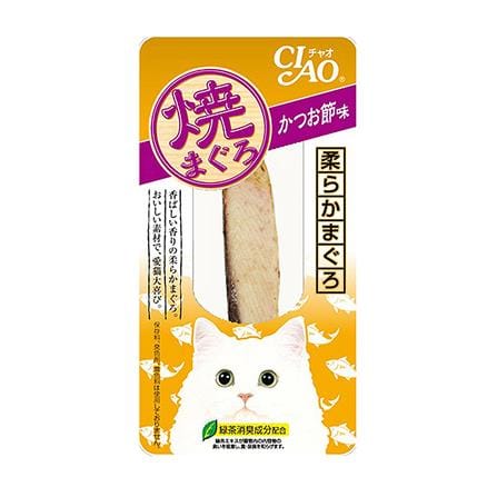 ขนมแมว CIAO YAKI ปลาทูน่าย่าง รสปลาโอแห้ง 15 ก._0