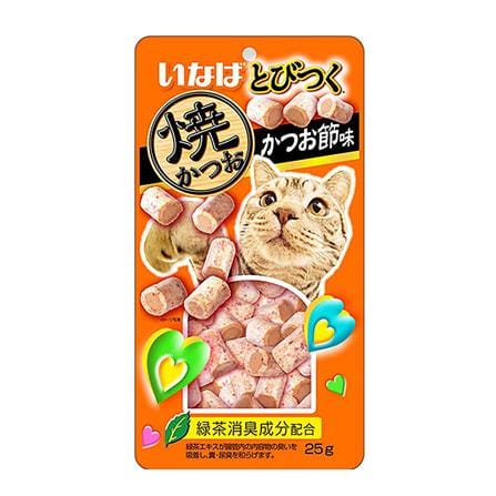 ขนมแมว INABA SOFT BITE TUNA SASAMI WITH KATSUO FLAVOUR 25 ก.