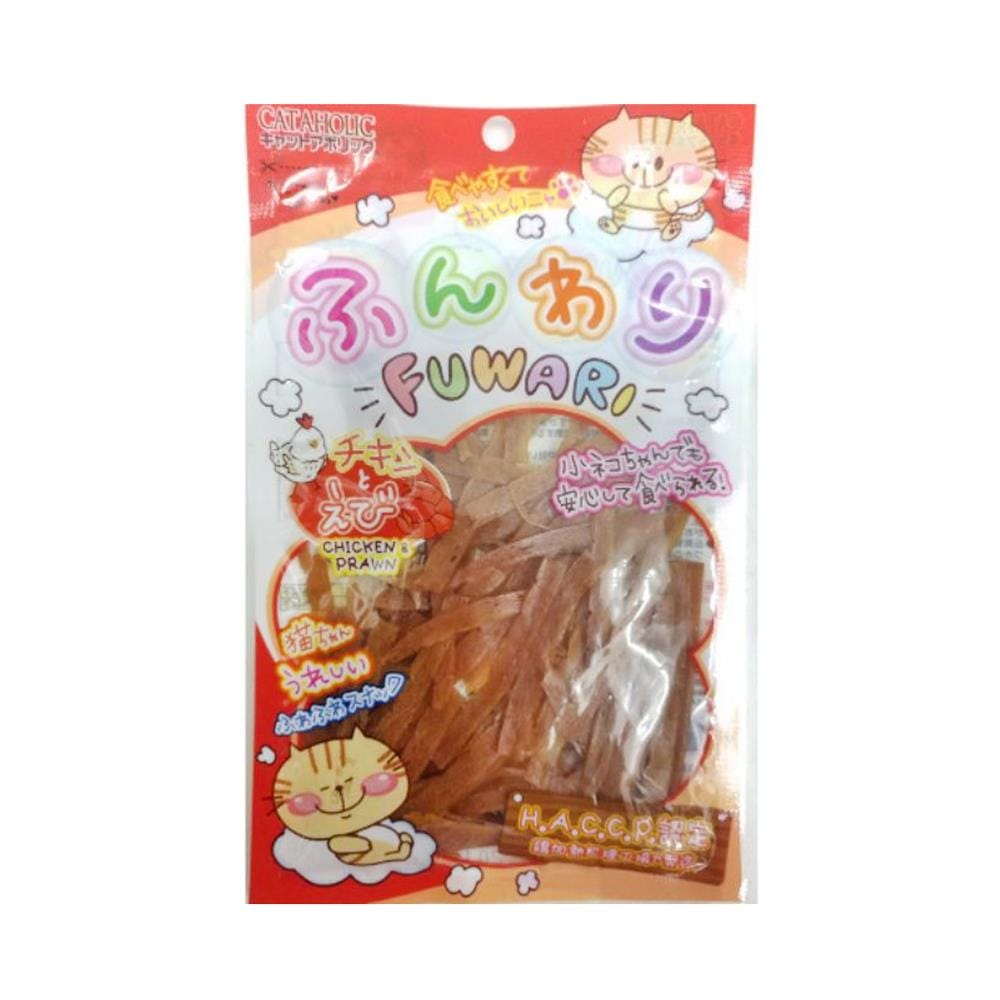 ขนมแมว Cataholic รสไก่และกุ้ง 30 กรัม