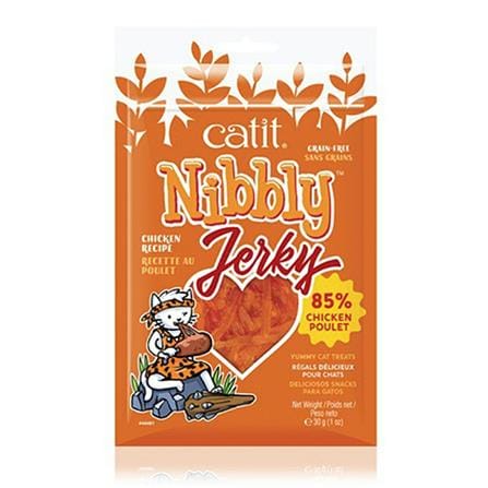ขนมแมว CATIT NIBBLY JERKY รสไก่ 30 ก._0