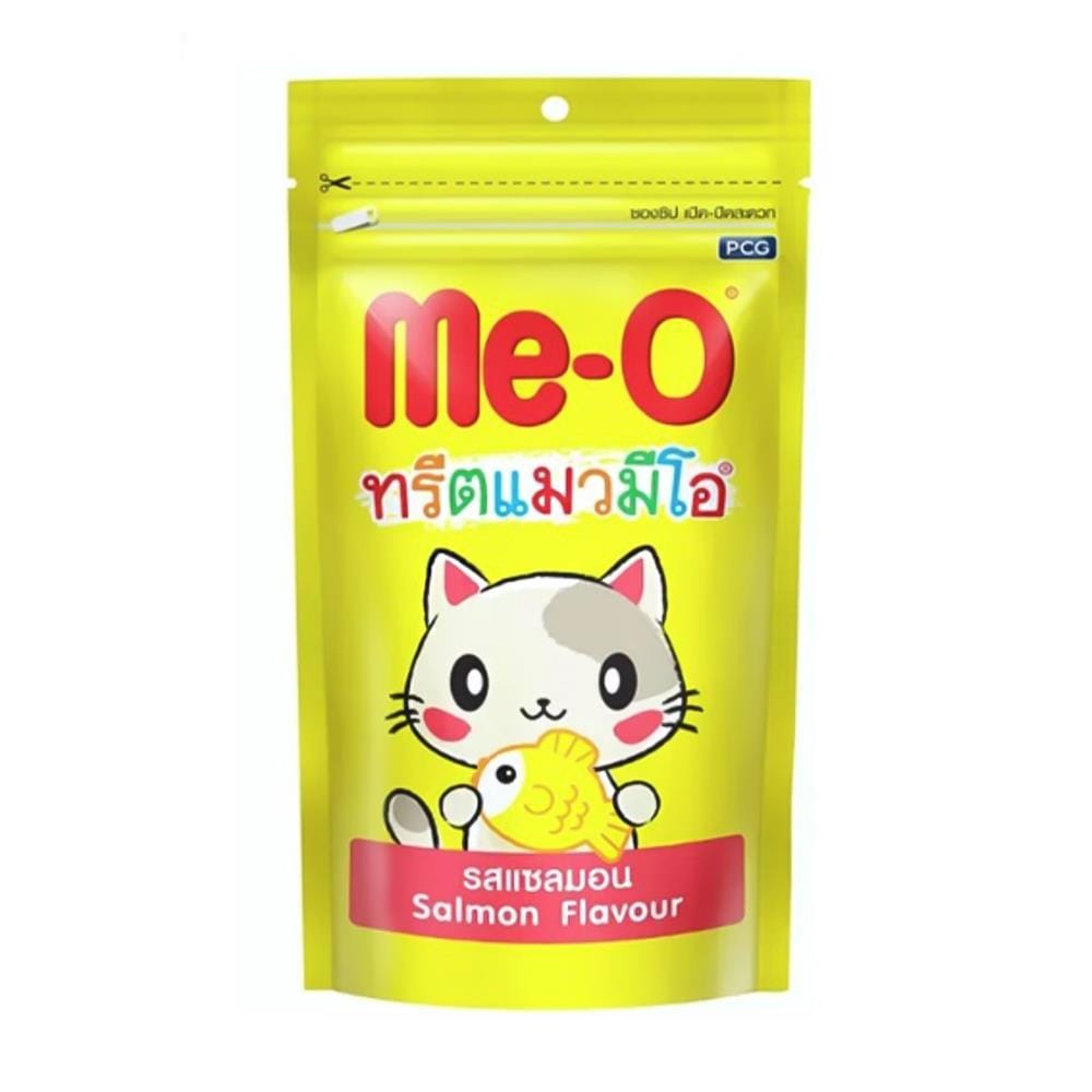 ขนมแมว ME-O รสแซลมอน 50 ก.