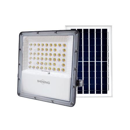 ไฟสปอตไลท์ SOLAR SHINING S-FD050009-1SL 50 วัตต์ DAYLIGHT/COOL WHITE/WARM WHITE สีเทา_2