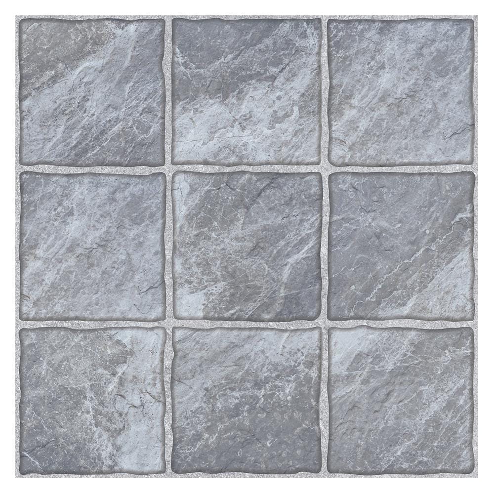 กระเบื้องพื้น 16x16 นิ้ว ภูผา ปราการ เทา A 0.96M2