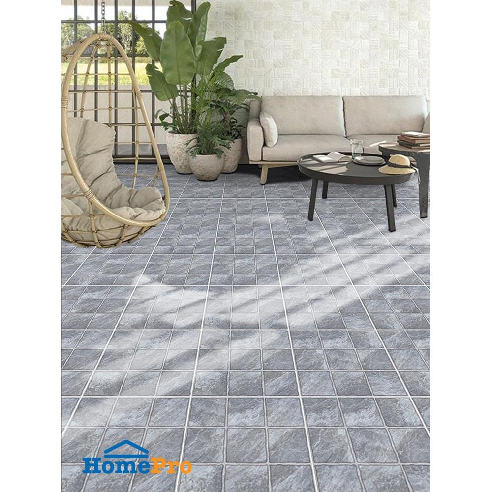 กระเบื้องพื้น 16x16 นิ้ว ภูผา ปราการ เทา A 0.96M2