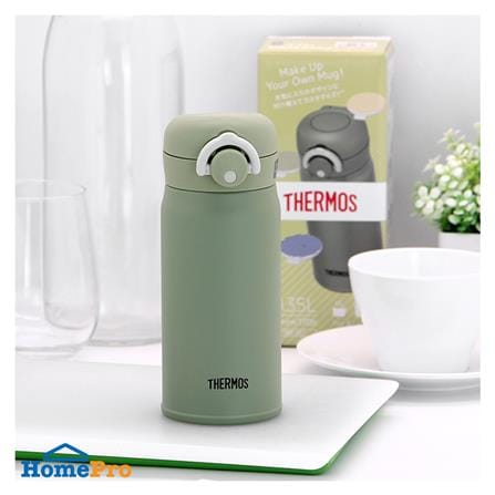 กระติกสุญญากาศ THERMOS KKI 0.35 ลิตร สีเขียว_3