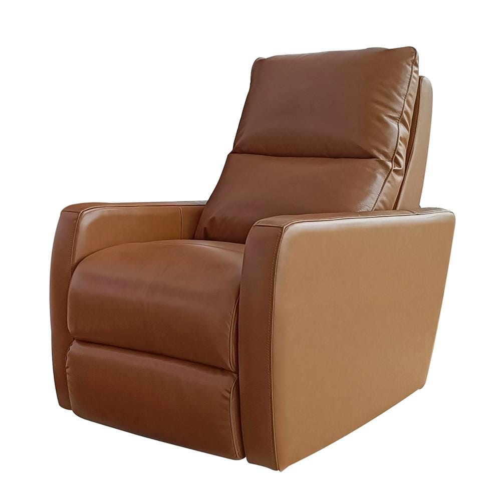 โซฟาปรับนอน FURDINI LAGO HALF LEATHER สีน้ำตาล