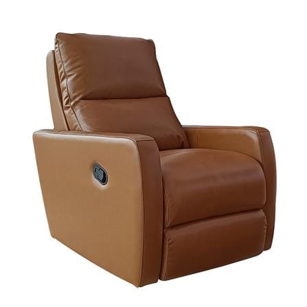 โซฟาปรับนอน FURDINI LAGO HALF LEATHER สีน้ำตาล_2