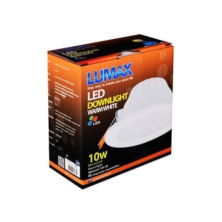 ดาวน์ไลท์ LED LUMAX 20-A0639 4.8 นิ้ว 10 วัตต์ WARM WHITE สีขาว_3