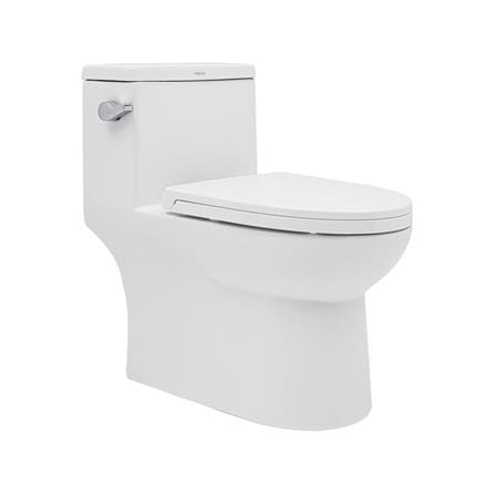 สุขภัณฑ์ 1 ชิ้น NASCO NC-8588-WA 4.5 ลิตร สีขาว_0