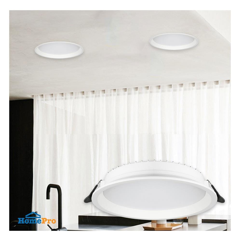 ดาวน์ไลท์ LED LUMAX 20-A0676 8.6 นิ้ว 24 วัตต์ DAYLIGHT/COOL WHITE/WARM WHITE สีขาว