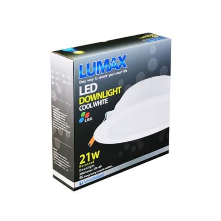 ดาวน์ไลท์ LED LUMAX 20-A0649 8.9 นิ้ว 21 วัตต์ COOL WHITE สีขาว_3