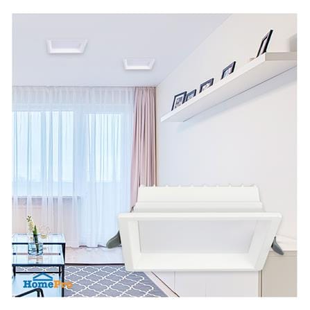 ดาวน์ไลท์ LED LUMAX 20-A0677 5.5 นิ้ว 12 วัตต์ DAYLIGHT/COOL WHITE/WARM WHITE สีขาว_4