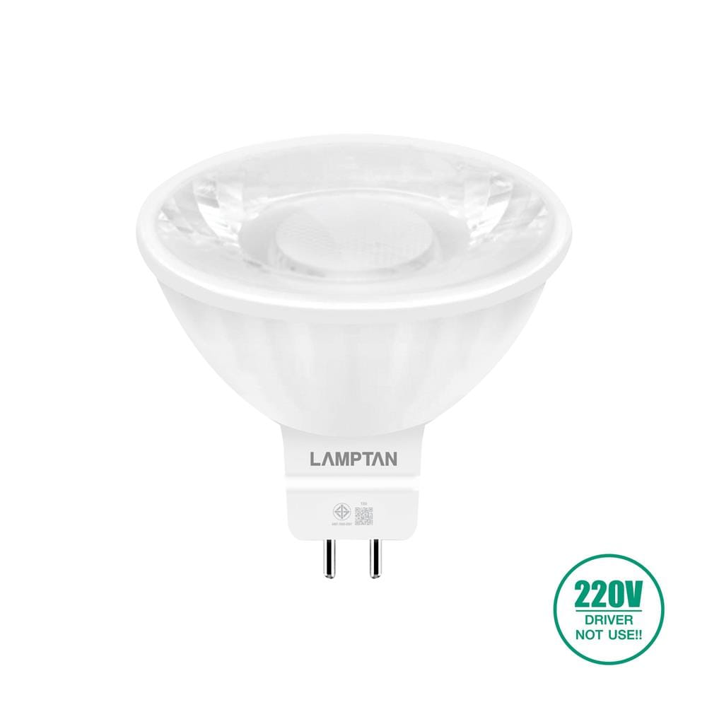 หลอด LED LAMPTAN MR16 BEAM 5 วัตต์ WARM WHITE GU5.3