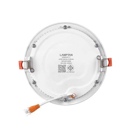 ดาวน์ไลท์ LED LAMPTAN PLAIN 5 นิ้ว 9 วัตต์ DAYLIGHT สีขาว_2