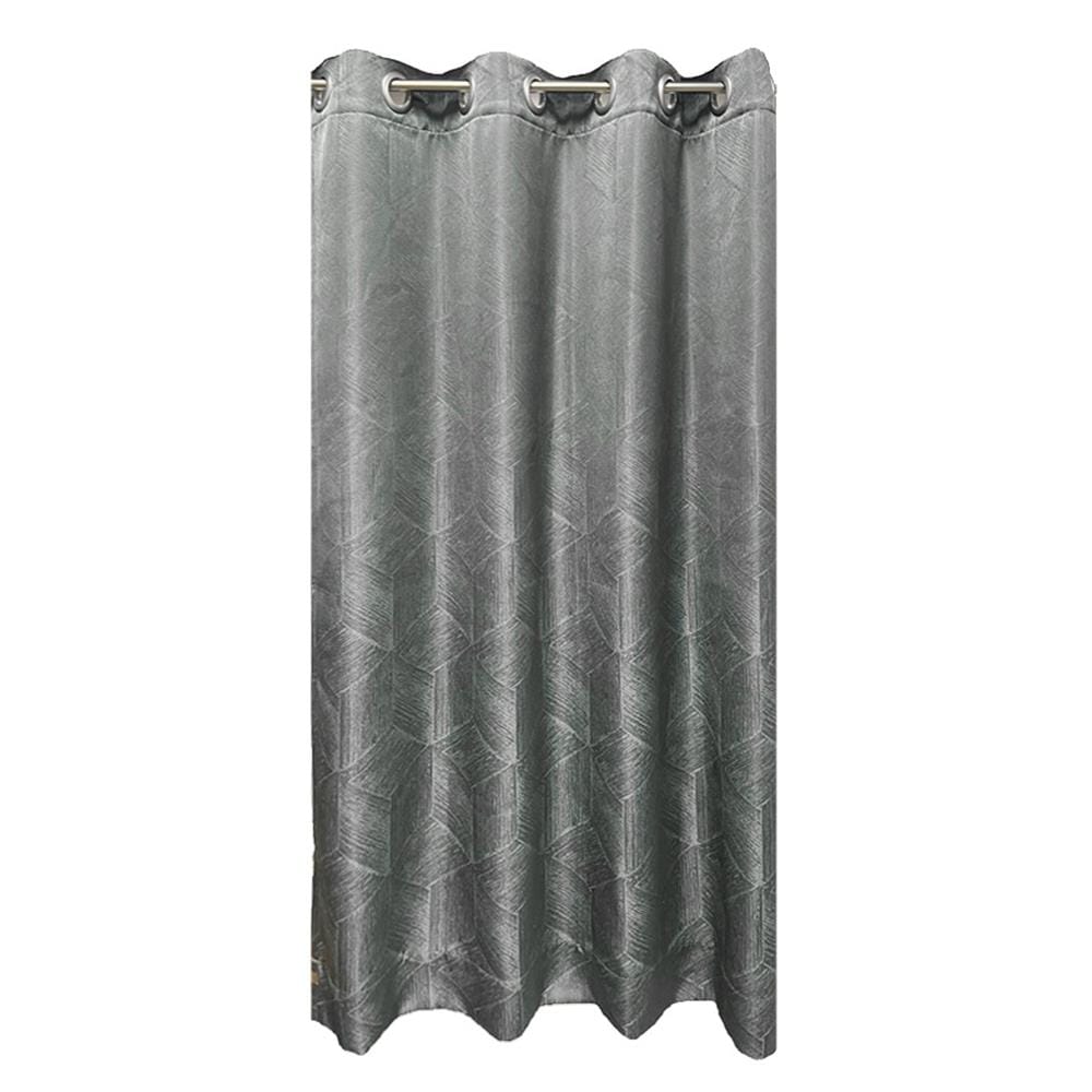 ผ้าม่าน EYELET HOME LIVING STYLE ALLIC UV 130X160 ซม. สีเทาเข้ม
