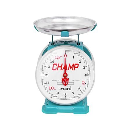 เครื่องชั่ง CHAMP 15 กก. สีน้ำเงินอมเขียว