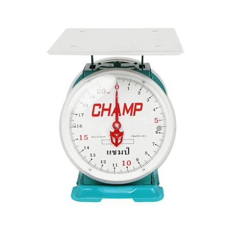 เครื่องชั่ง CHAMP 20 กก. สีน้ำเงินอมเขียว_0