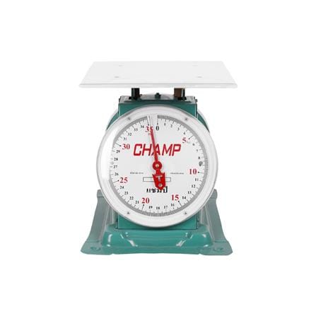 เครื่องชั่ง CHAMP 35 กก. สีน้ำเงินอมเขียว_0