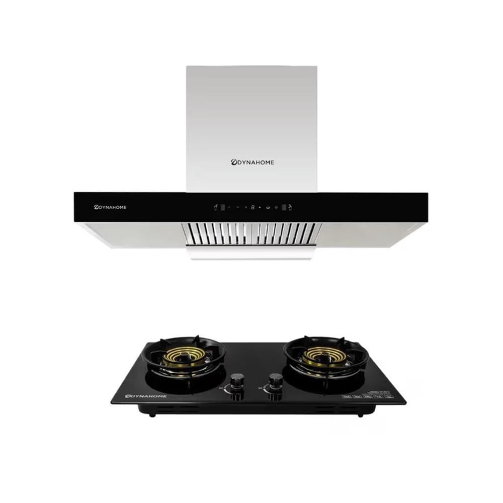 เตาฝัง+เครื่องดูดควัน DYNA HOME DH-0490+DH-2BTG