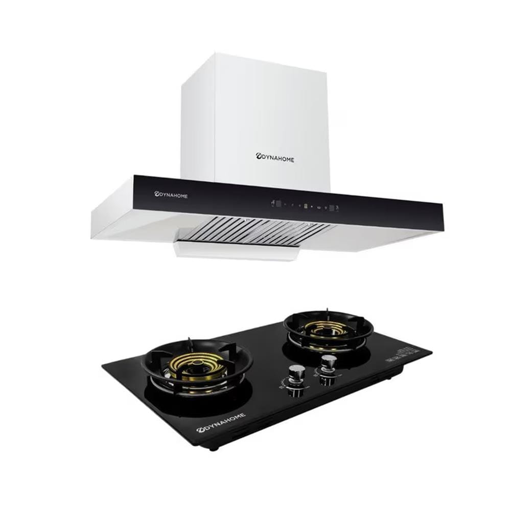 เตาฝัง+เครื่องดูดควัน DYNA HOME DH-0490+DH-2BTG