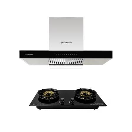 เตาฝัง+เครื่องดูดควัน DYNA HOME DH-0490+DH-2BTG