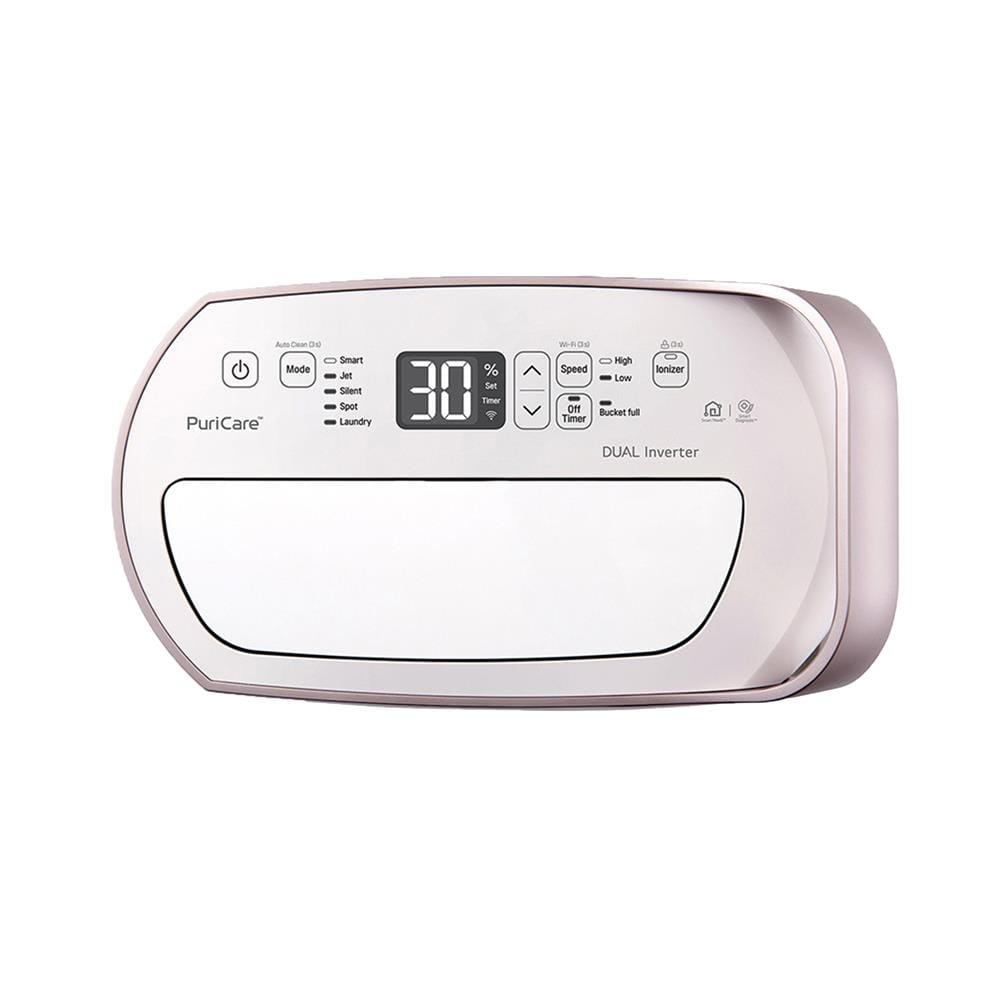 เครื่องลดความชื้น 80 ตร.ม. LG MD19GQGA1.ATH สีขาว (5.3 ลิตร)