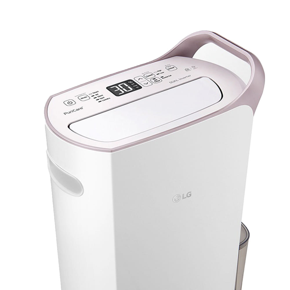 เครื่องลดความชื้น 80 ตร.ม. LG MD19GQGA1.ATH สีขาว (5.3 ลิตร)