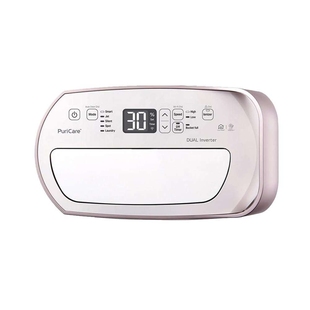 เครื่องลดความชื้น 80 ตร.ม. LG MD19GQGA1.ATH สีขาว (5.3 ลิตร)