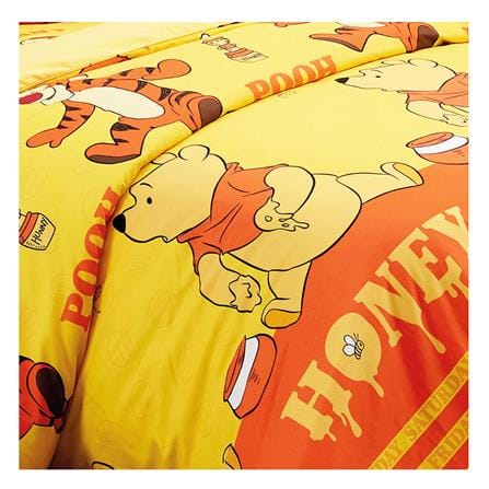 ชุดผ้าปูที่นอน 6 ฟุต 5 ชิ้น TULIP WINNIE THE POOH 60012-DLC090_1