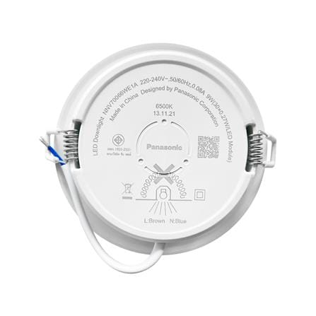 ดาวน์ไลท์ LED PANASONIC NNV70066WE1A 4 นิ้ว 9 วัตต์ DAYLIGHT สีขาว_2