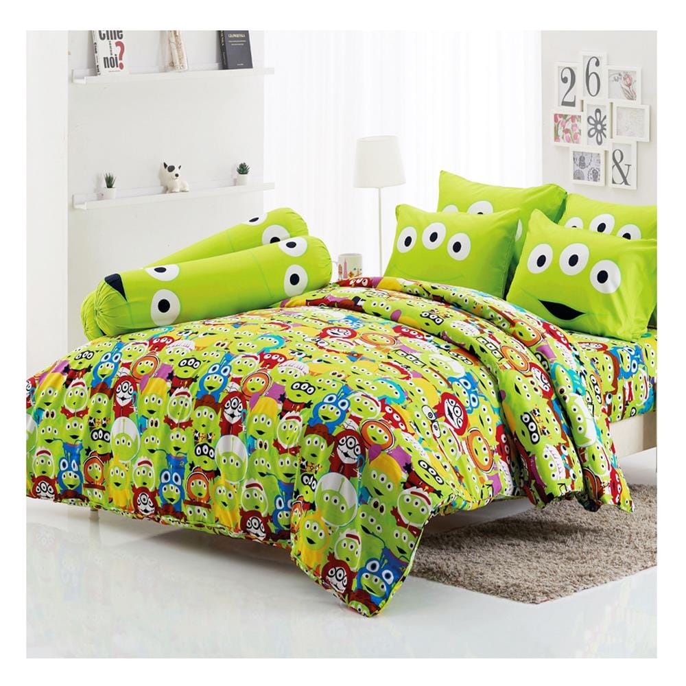 ชุดผ้าปูที่นอน 6 ฟุต 5 ชิ้น TULIP TOY STORY 60012-DLC098