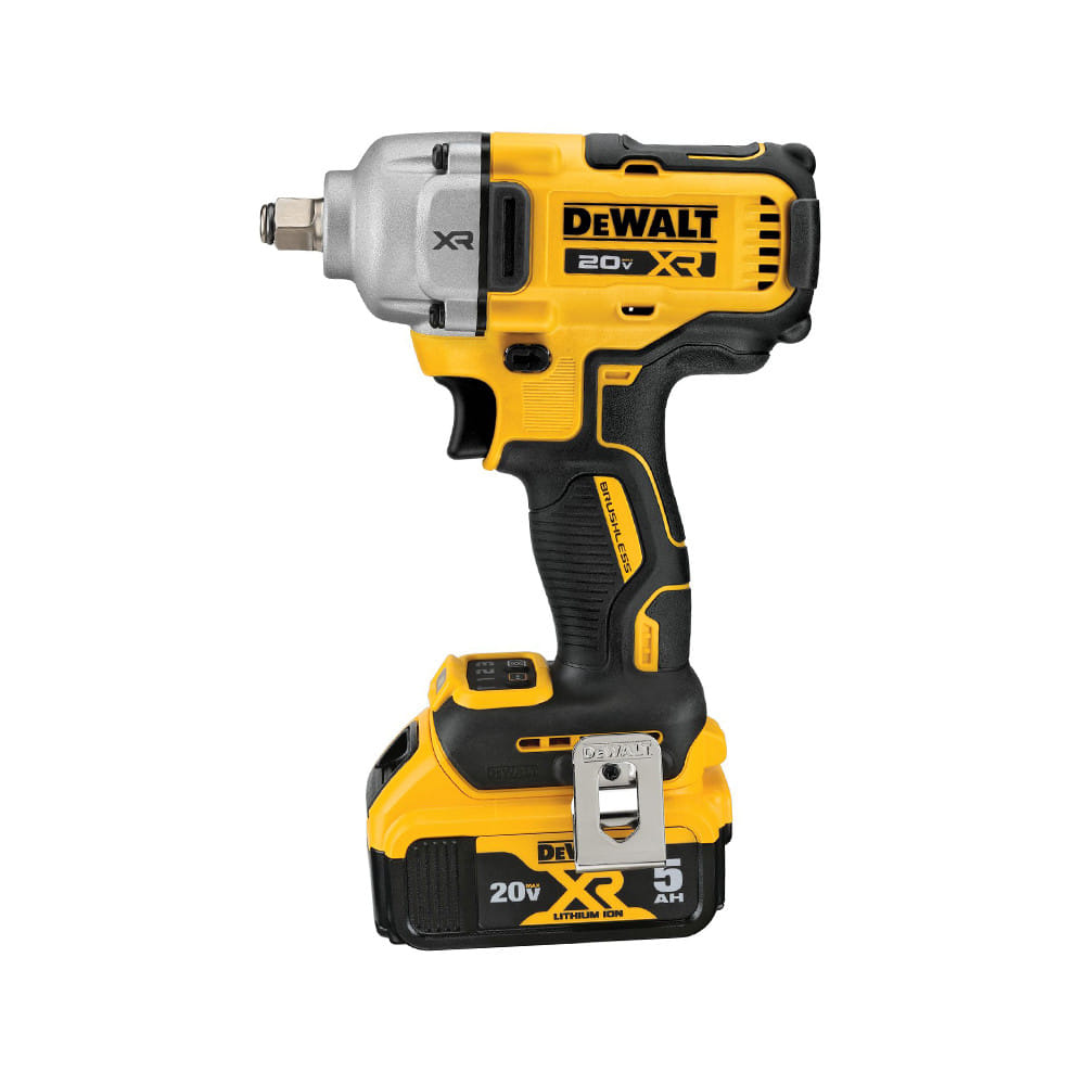 บล็อกกระแทกไร้สาย (พร้อมแบตเตอรี่) DEWALT DCF891P1T-B1 20 โวลต์