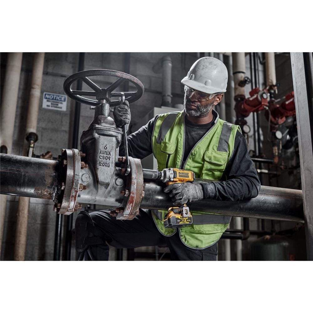 บล็อกกระแทกไร้สาย (พร้อมแบตเตอรี่) DEWALT DCF891P1T-B1 20 โวลต์