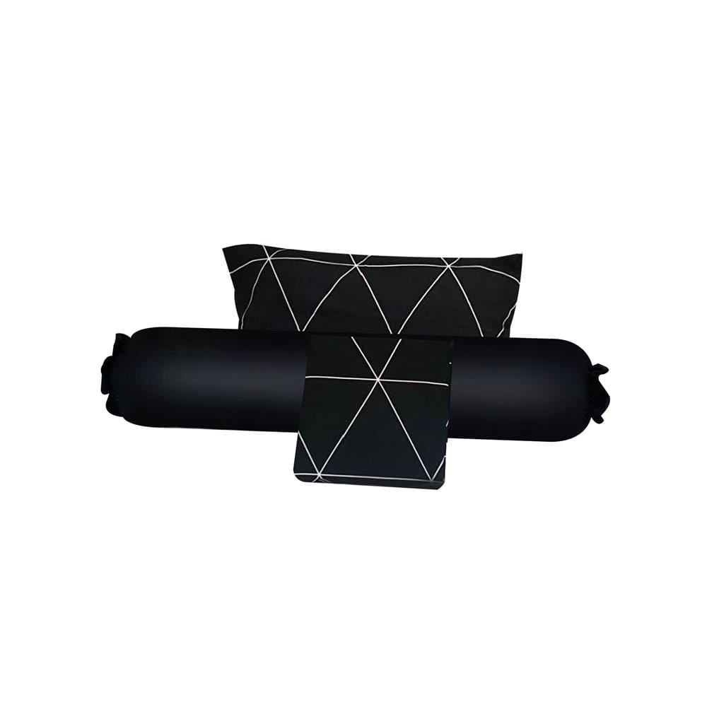 ชุดผ้าปูที่นอน 3.5 ฟุต 3 ชิ้น LOTUS BLACK&WHITE LI-BW 01B
