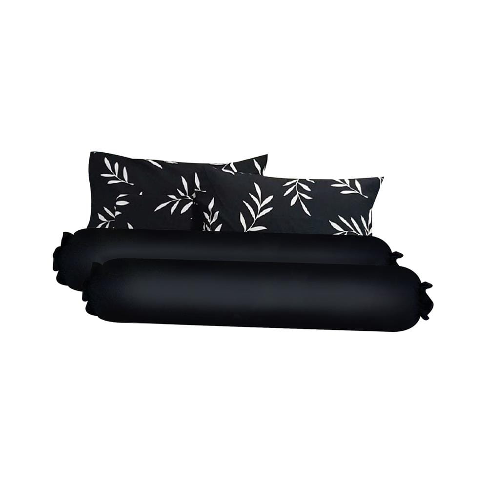 ชุดผ้าปูที่นอน 6 ฟุต 5 ชิ้น LOTUS BLACK&WHITE LI-BW 02B