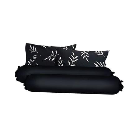 ชุดผ้าปูที่นอน 6 ฟุต 5 ชิ้น LOTUS BLACK&WHITE LI-BW 02B_2