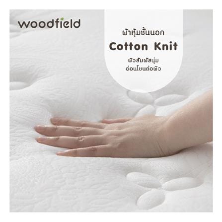 ที่นอนไฮบริด 5 ฟุต สุญญากาศ WOODFIELD รุ่น W-NATURE III พร้อมหมอนหนุน 2 ชิ้น_9