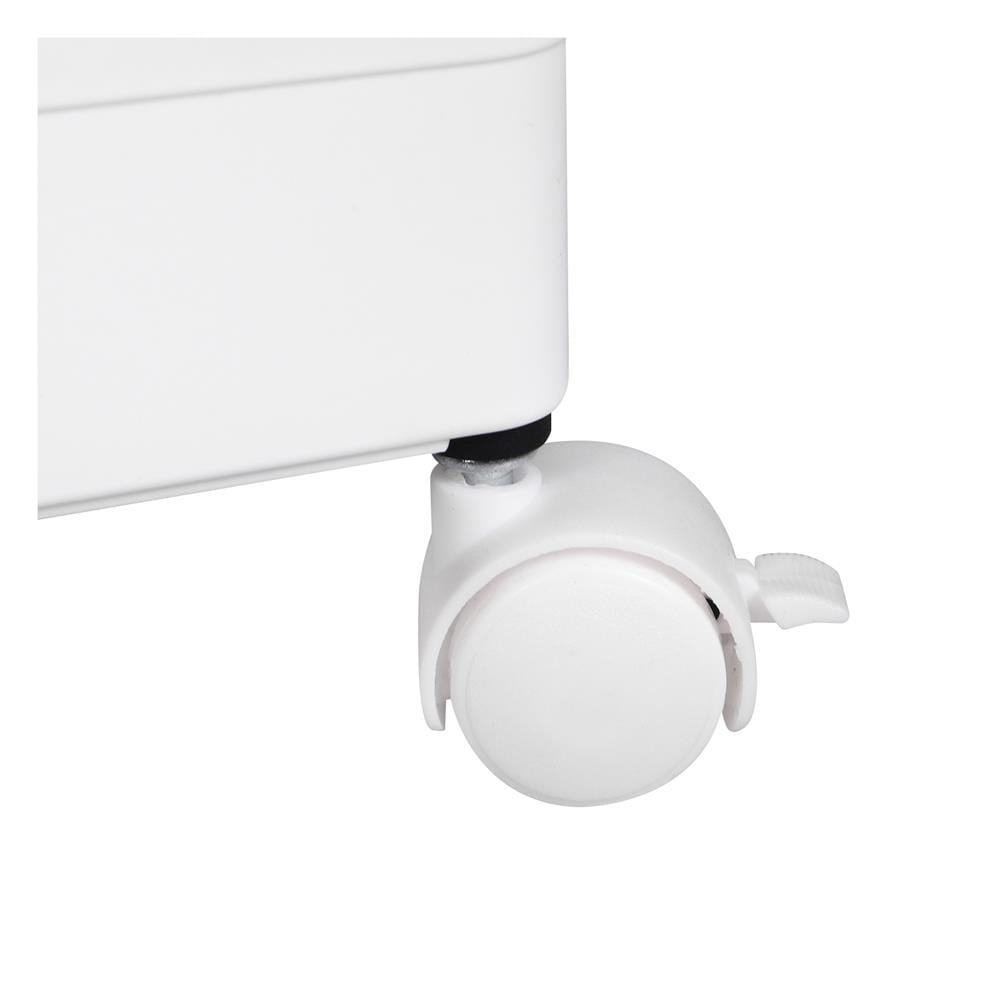 ชั้นวางของพลาสติก 4 ชั้น มีล้อ KECH NIFTY 40X22X85 ซม. สีขาว