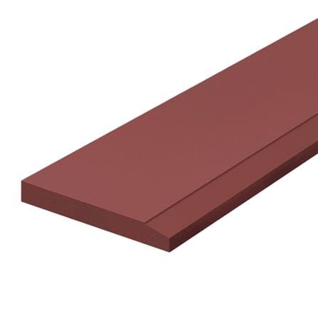 ไม้เชิงชาย DURAONE 20X300X1.6 ซม. สีแดงมะฮอกกานี